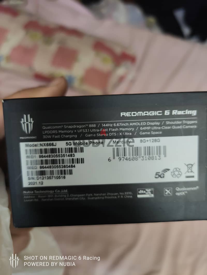 ZTE Red Magic 6R 7