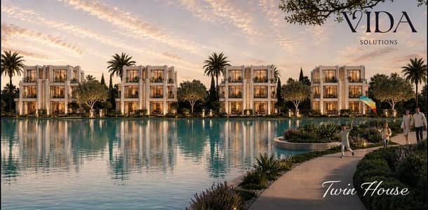 Apartment for Sale – 89 sqm Directly on Dahshur Link Road Next to Wadi Degla Club Villagio Gray Compound with Installments Over 10 Years