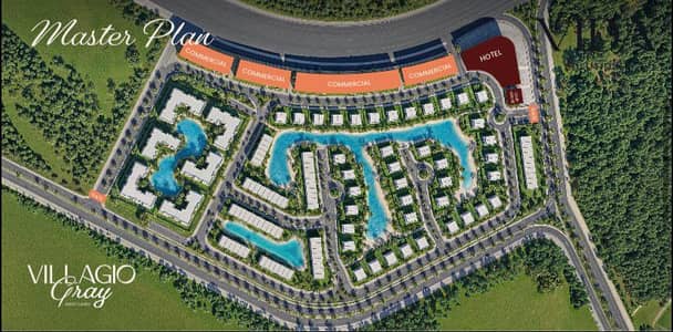 New Launch Directly on Waslet Dahshour | Villagio Gray 2-Bedroom 89 SQM with 5% DP & Up to 10 Years