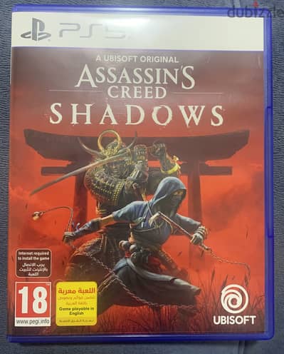 لعبة AC Shadows (PS5) و لعبة Uncharted Nathan Drake Collection (PS4)