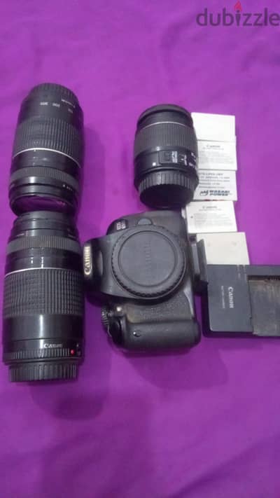  Canon 650D للبيع طاقم كامل