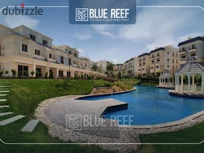 Apartment with a garden for sale in Sarai Compound—Ready to move at the lowest price.