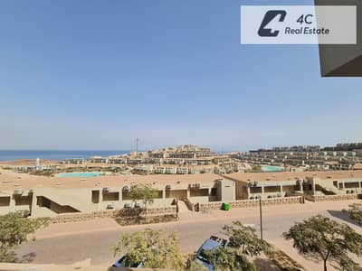 duplex ready to move fullfinished- lagoon view - prime location - for sale in mont galala ain sokhna