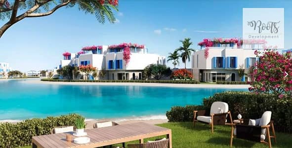 للبيع شالية كامل التشطيب استلام فورى فى نايا باى - الساحل الشمالي For sale Fully Finished Chalet, Ready to move, in Naia Bay - North Coast
