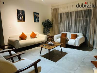 "Furnished rental in Privado " Madinaty "|  3 bedrooms | 133 m² | Finishing and furnishing of first class