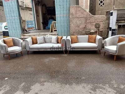 انتريه مودرن خشب زان احمر اصلي