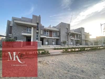 For Sale Townhouse Villa at the Price of an Apartment in Al Maqsad Compound New Administrative Capital. ready to move Fully Finished