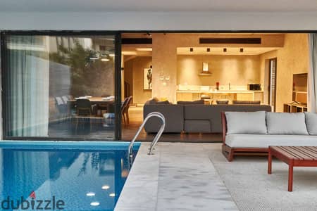 شقة فندقية دوبلكس - 3 غرف نوم داخل كومباوند Lake View - مزود بحمام سباحة خاص شقة فندقية دوبلكس - 3 غرف نوم داخل كومباوند Lake View - مزود بحمام سباحة خاص