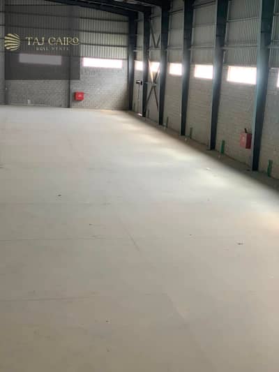 For Rent: Ready-to-operate factory, 9,000 square meters, 1 MW power supply, in 6th of October City.