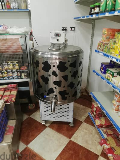 معدات محل ألبان