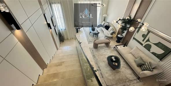Twin Villa for sale with a 40% cash discount!  Prime location in Golden Square, next to Mountain View and Suez Road, just minutes away from AUC .