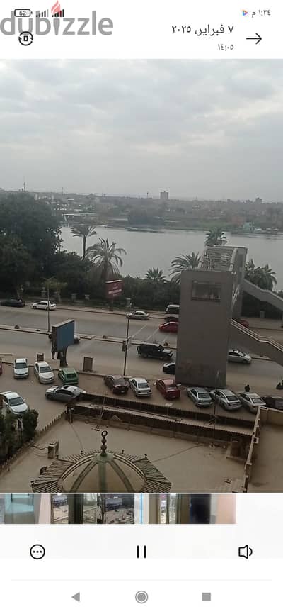 فرصه مميزه شقه للايجار للعائلات والاسر العرب على كورنيش النيل المعادى