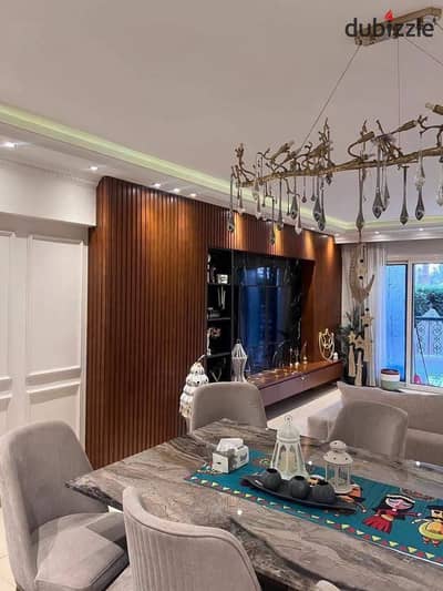 Al_Rehab_City For Sale: Ground-floor apartment with a garden in Al Rehab 2 Ultra-super-lux finishes; prime location Just steps away from the Eastern M