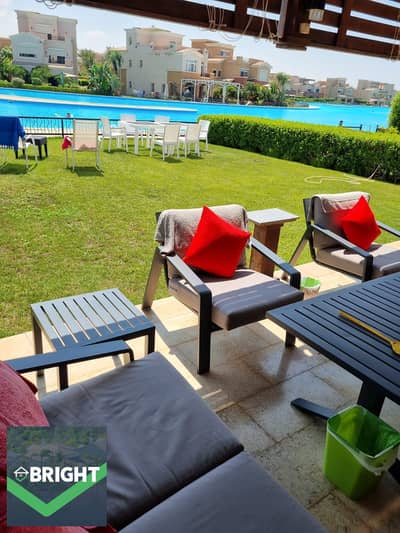 Best Deal! chalet 155m - 3bedrooms - view pool - fully furnished - very low price in marassi north coast