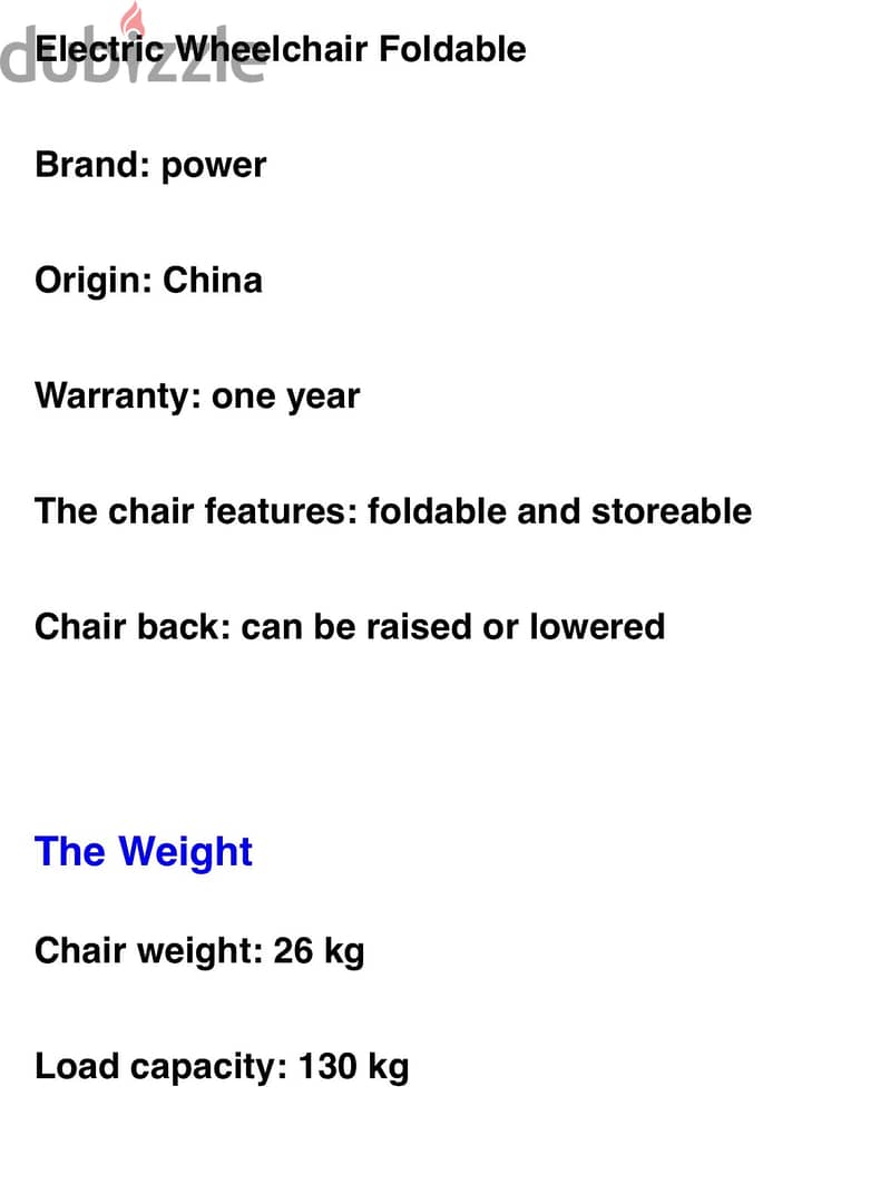 Electric wheelchair light 5