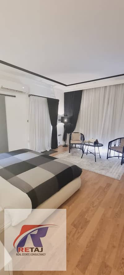 Furnished villa for rent in Hyde Park Compound, Fifth Settlement, on 90th Street. Fully equipped and air-conditioned with modern and very elegant furn