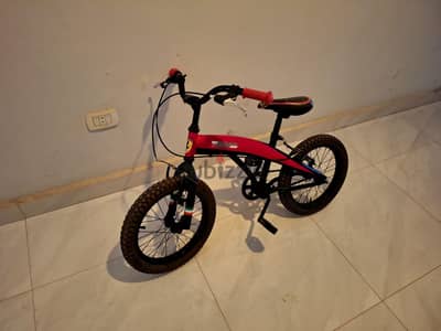 used for less then a month like new ferrari bike size 16