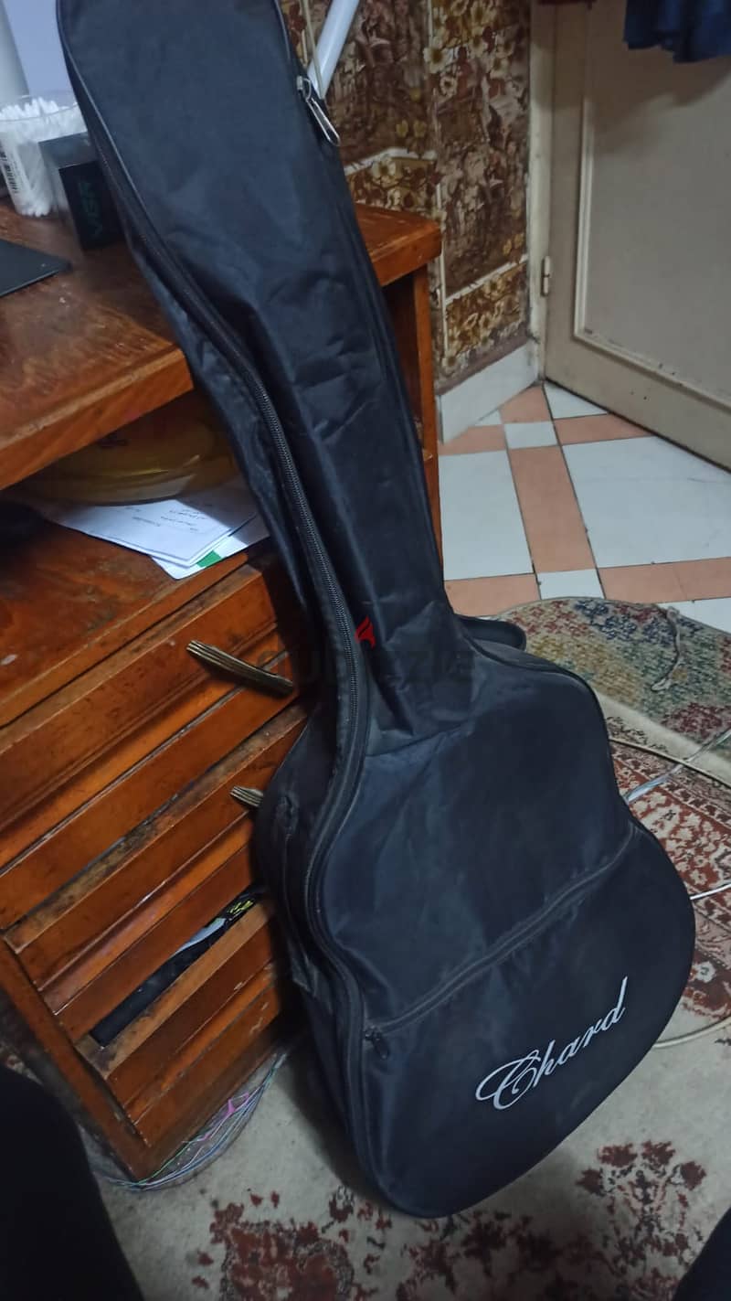 Black Chard Classical Guitar EC3900 + Capo + Picks + Cover 2