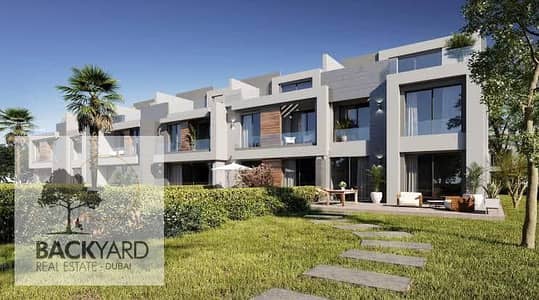 Fully finished Quadro villa in La Vista Patio Town, Fifth Settlement, next to AUC and minutes from Mivida and Hyde Park, with only 5% down payment.