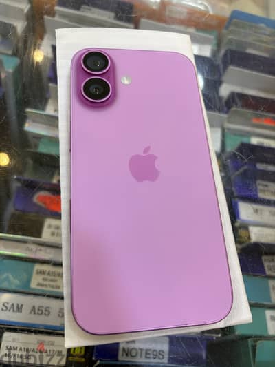 Apple - iPhone 16 128 bat 93% مغير شاشه اصليه وفيها بقعه