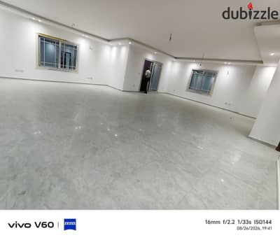 Apartment for sale in the sixth touristic area in front of Mall of Arabia directly on the Dahshur connection, first occupancy