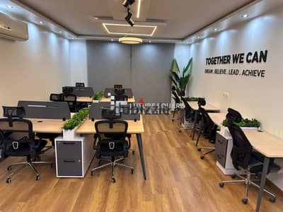 Ultra Modern Administrative Headquarters of 120m for Rent in Wan Katameya Al-Murshedi