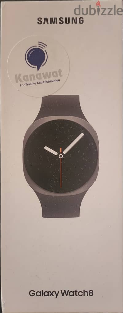 ساعة سامسونج 8 44mm جرافيت جديدة
