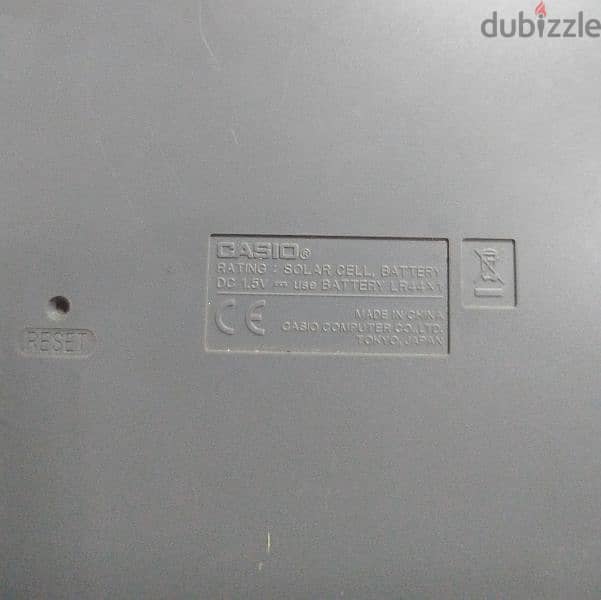 Casio DM 1600TV 1
