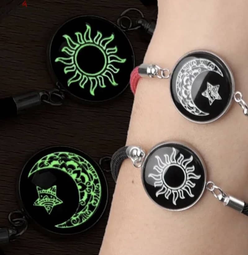 Couples sun and moon bracelets 2