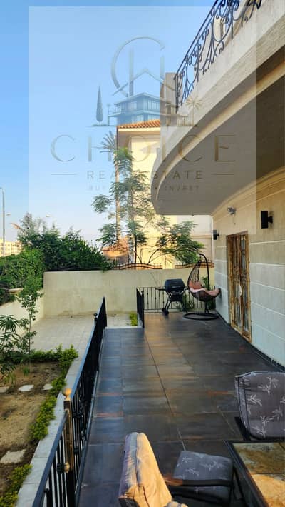 A fully finished, detached 4-bedroom villa, ready for immediate occupancy, is available for resale from the owner in Maxim Compound, Fifth Settlement,