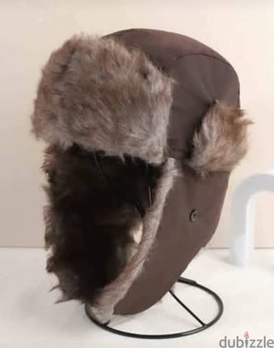 brand new fleece lined trapper hat with 25% off original price