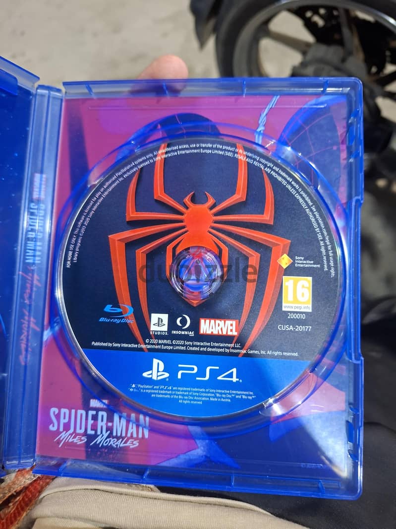 cd palystation 4 spider man 1