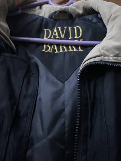 David barry winter coat