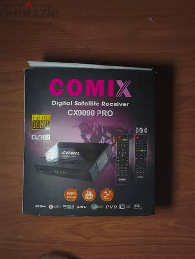 ريسيفر كوميكس WiFi cx9090 (تصفيات)