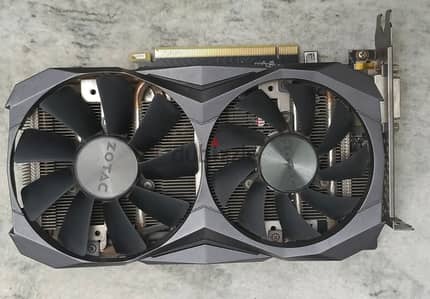 كارت شاشة Zotac GTX 1070 ti mini 8gb بحالة ممتازة