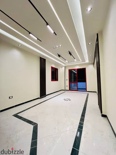 Apartment in Alexandria Al-Ajami, Al-Nakhil Beach, next to the services complex and Mirha Resort, luxurious and distinctive finishing