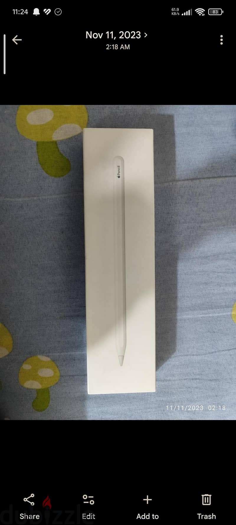 apple pencil gen 2 used 3
