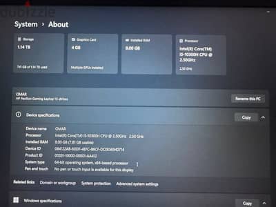 HP Pavilion Gaming 15
