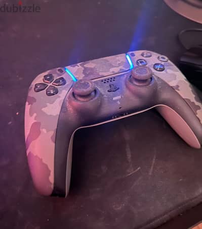 دراع سوني بليستيشن 5 كاموفلاج الأصلي PS5 DualSense Gray Camouflage