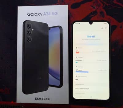 سامسونج ايه 34 5جي 256