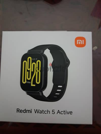 ساعه redmi watch 5 active جديده