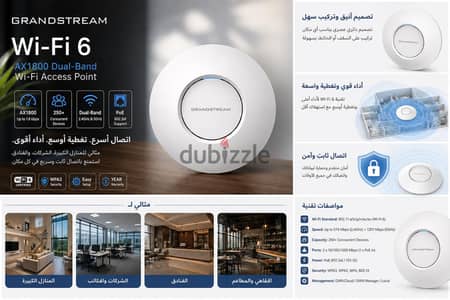 grand stream access point   استخدم من شهر  الي ٣ شهور