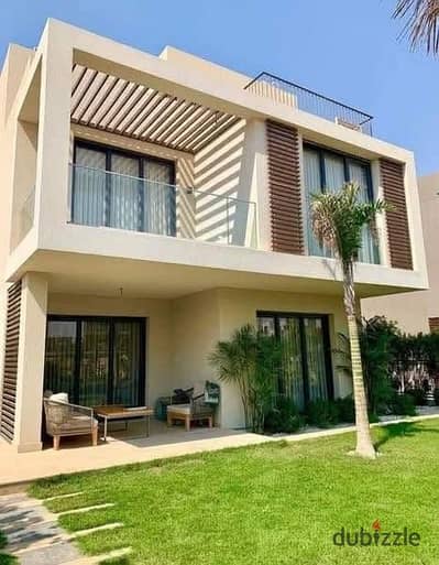 Seize opportunity lowest price La Vista own standalone villa El Patio Town heart Fifth Settlement next Mivida Hyde Park mins AUC