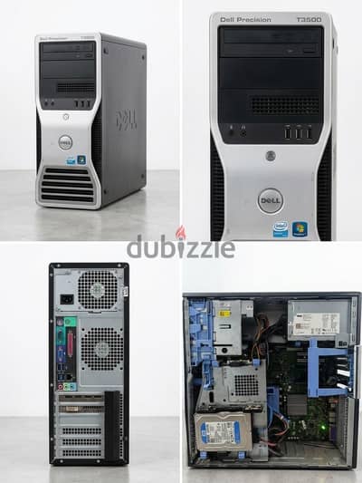 كيسة أوريجينال Dell Precision T3500 (Intel Xeon + 8GB RAM + Nvidia)