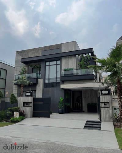 Experience luxury and privacy in a twin house villa by La Vista, strategically located near New Cairo and the American University