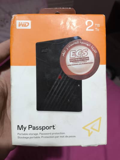 External hard drive 2TB, هارد ديسك خارجي ٢ تيرا