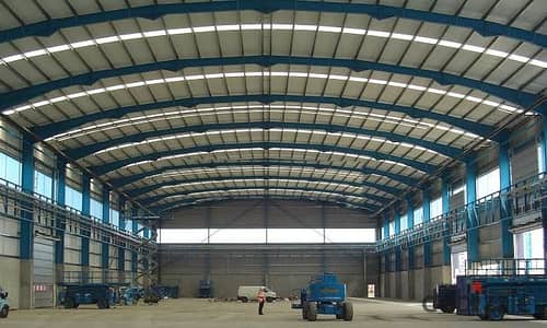 Gamaloon Hengar Engineering Aluminum Metal Qrital for rent in the Fifth Settlement Industrial Zone Alif Factory in the Third Settlement Vital location