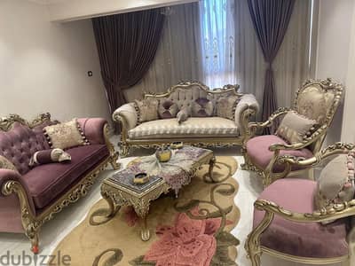 صالون مستعمل بحالة الجديد