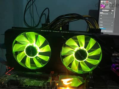RTX 2070 GALAX RGB كارت شاشه جيمنج