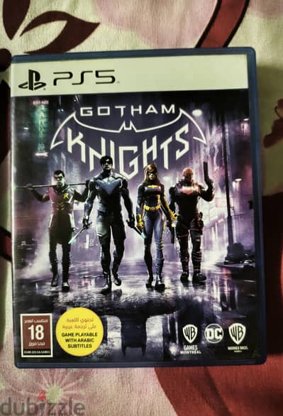 Sony playstation 5 game  لعبة سونى بلاى ستيشن 5  Gotham knights